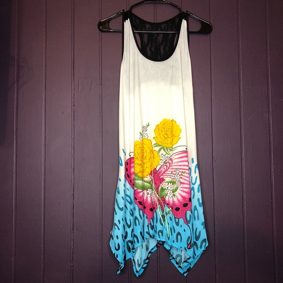 Dresses & Skirts - L/XL Handkerchief Mini dress